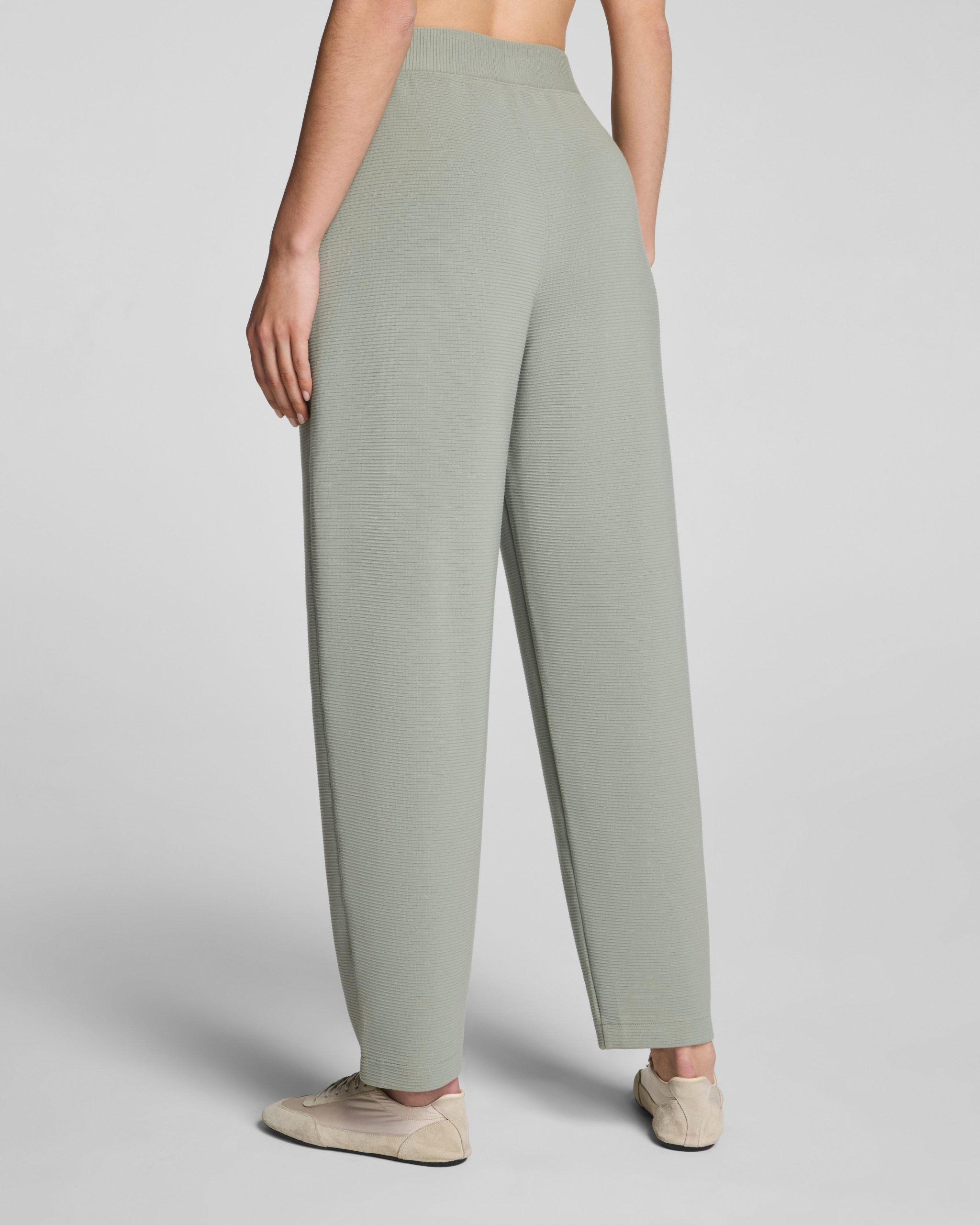 SPANX AirEssentials? French Rib Barrel Leg Pant | Sage Brush - Image 3