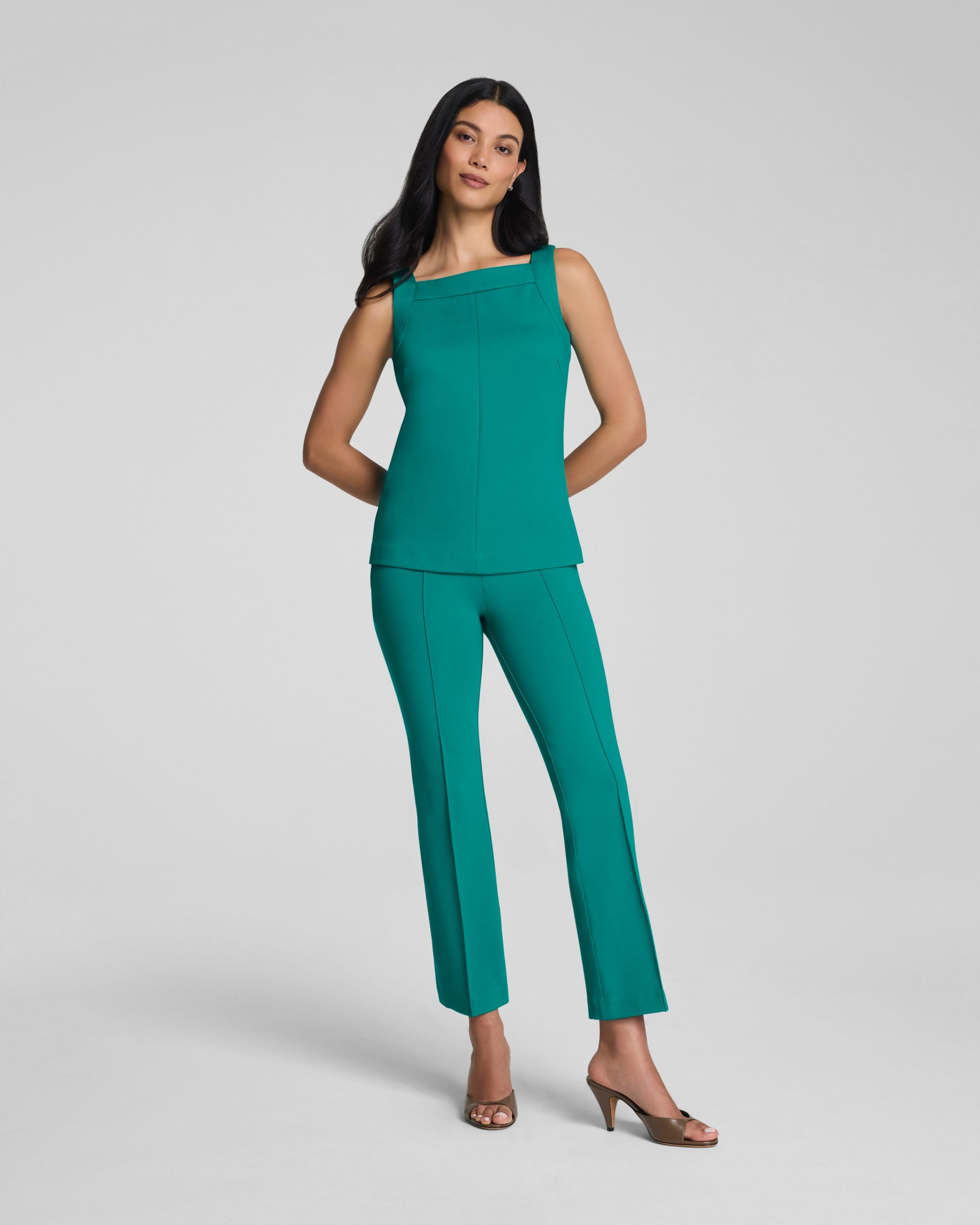 SPANXsupersmooth? PerfectFit Ponte Kick Flare Pant with Pintuck
