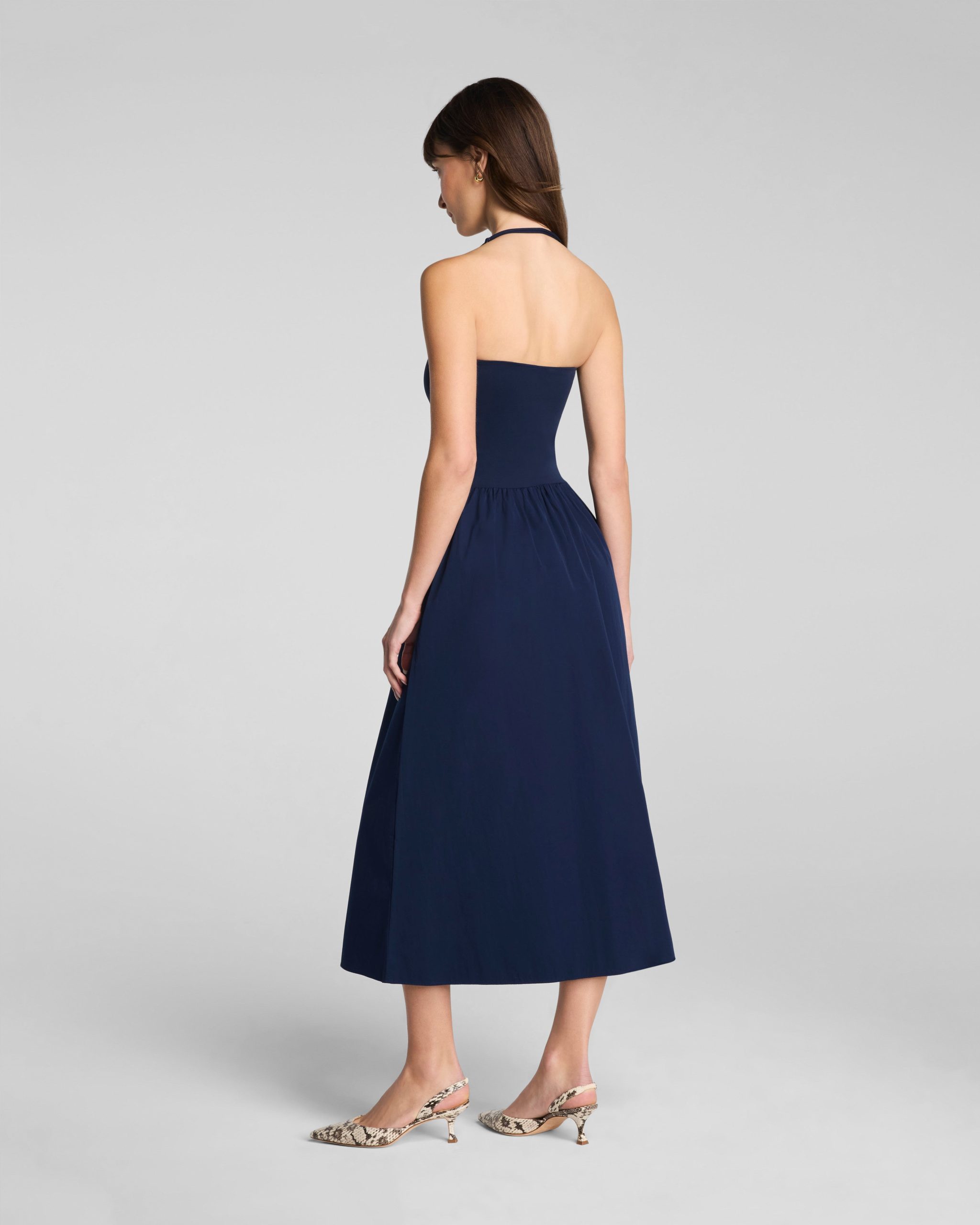 SPANXsmooth? Jersey Strapless Midi Dress | Timeless Navy - Image 2