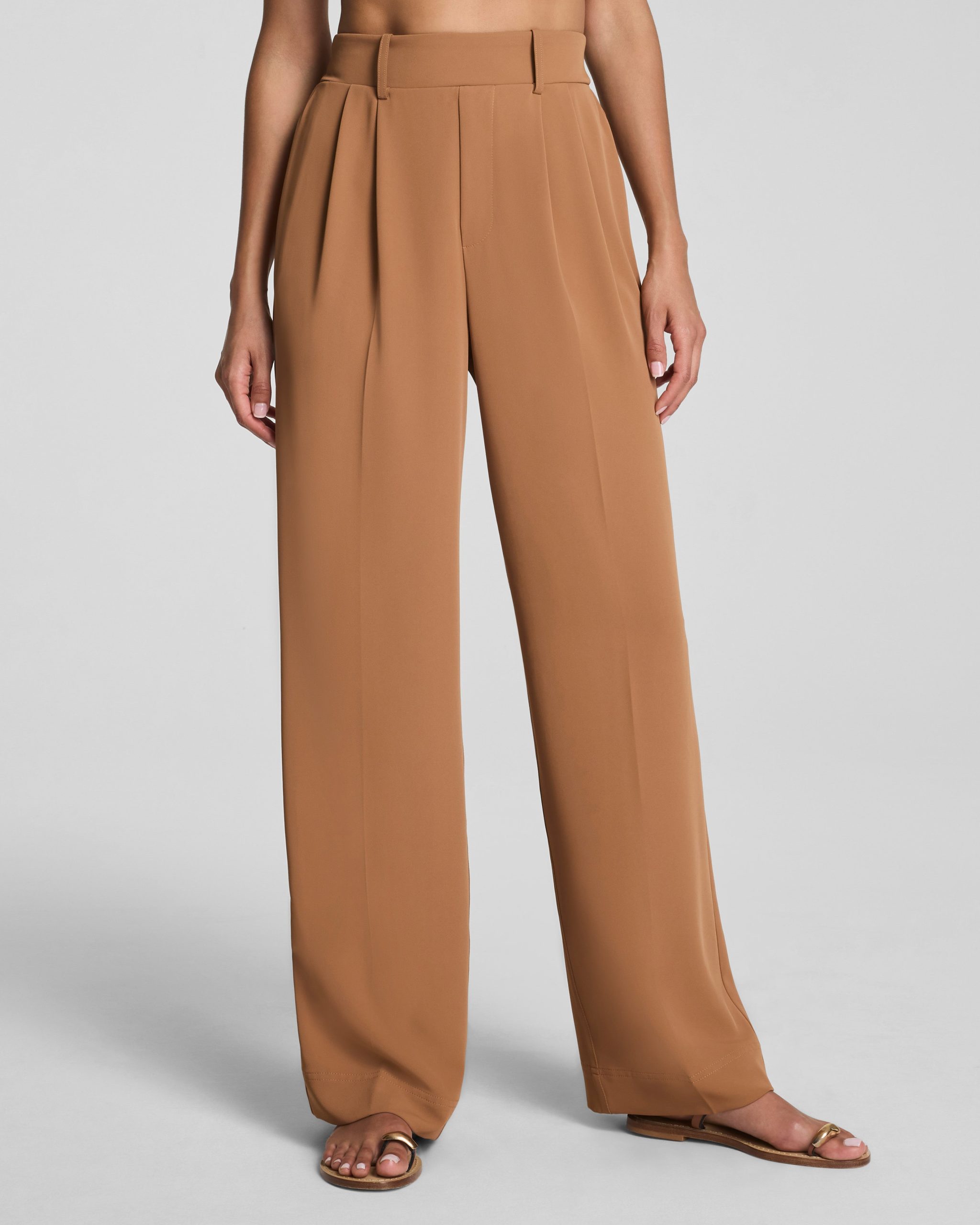 SPANX? CarryOn Pleated Wide Leg Pant | Maplewood - Image 2