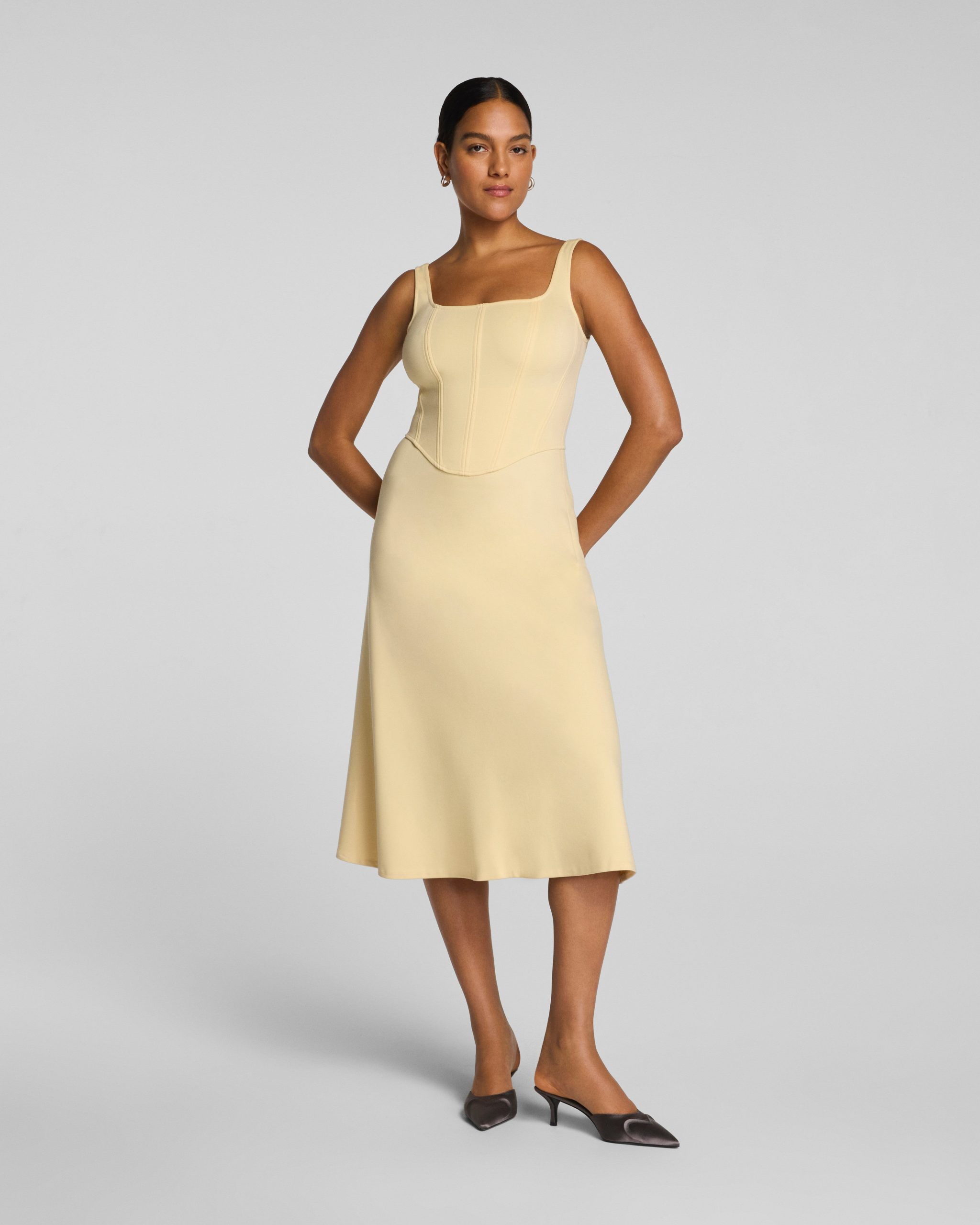 SPANXshape? Ponte Fit and Flare Midi Dress | Sunbeam