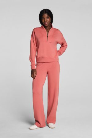 SPANX AirEssentials? Straight Leg Pant | Clay