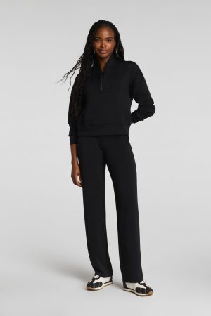 SPANX AirEssentials? Straight Leg Pant | Very Black