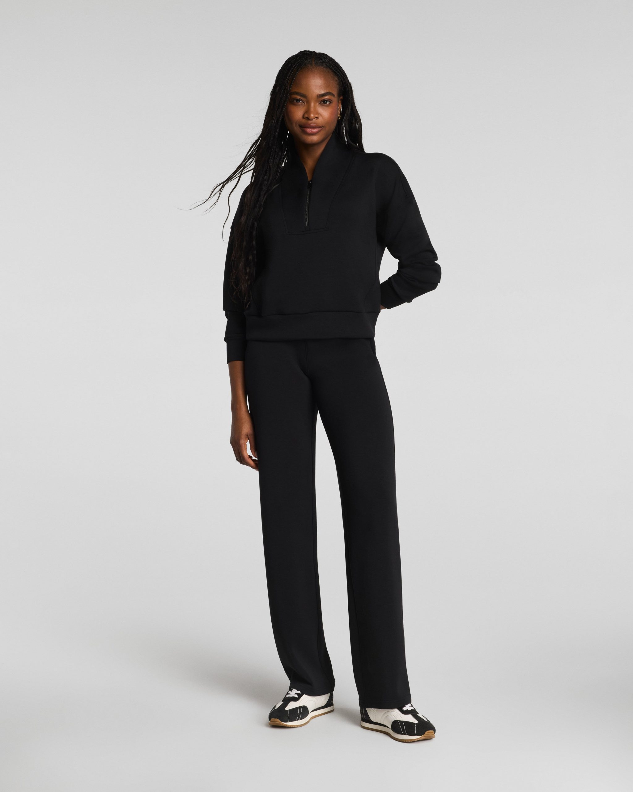SPANX AirEssentials? Straight Leg Pant | Very Black