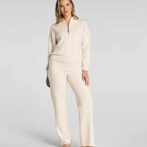 SPANX AirEssentials? Straight Leg Pant | Oatmeal Heather
