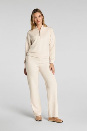SPANX AirEssentials? Straight Leg Pant | Oatmeal Heather