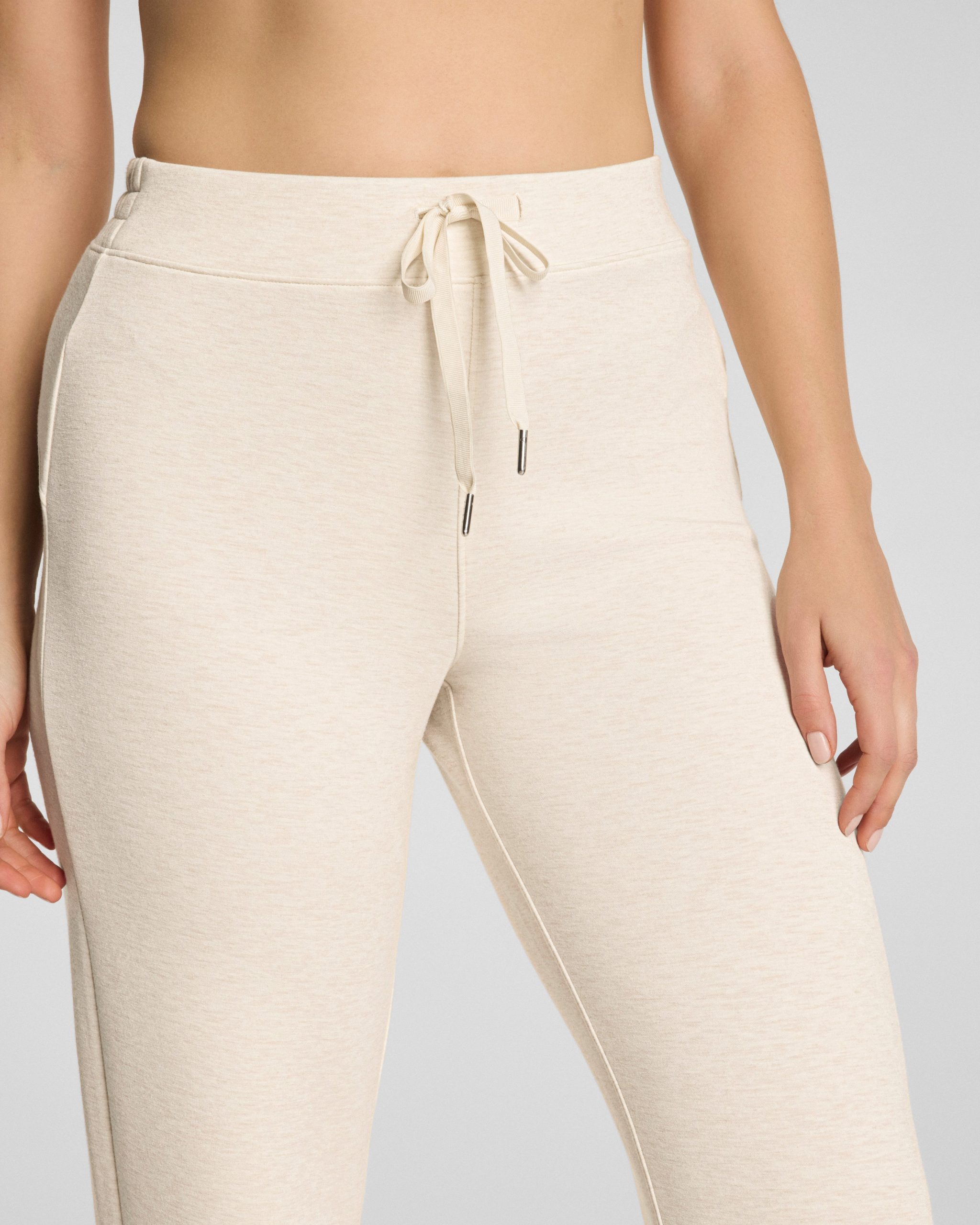 SPANX AirEssentials? Straight Leg Pant | Oatmeal Heather - Image 4