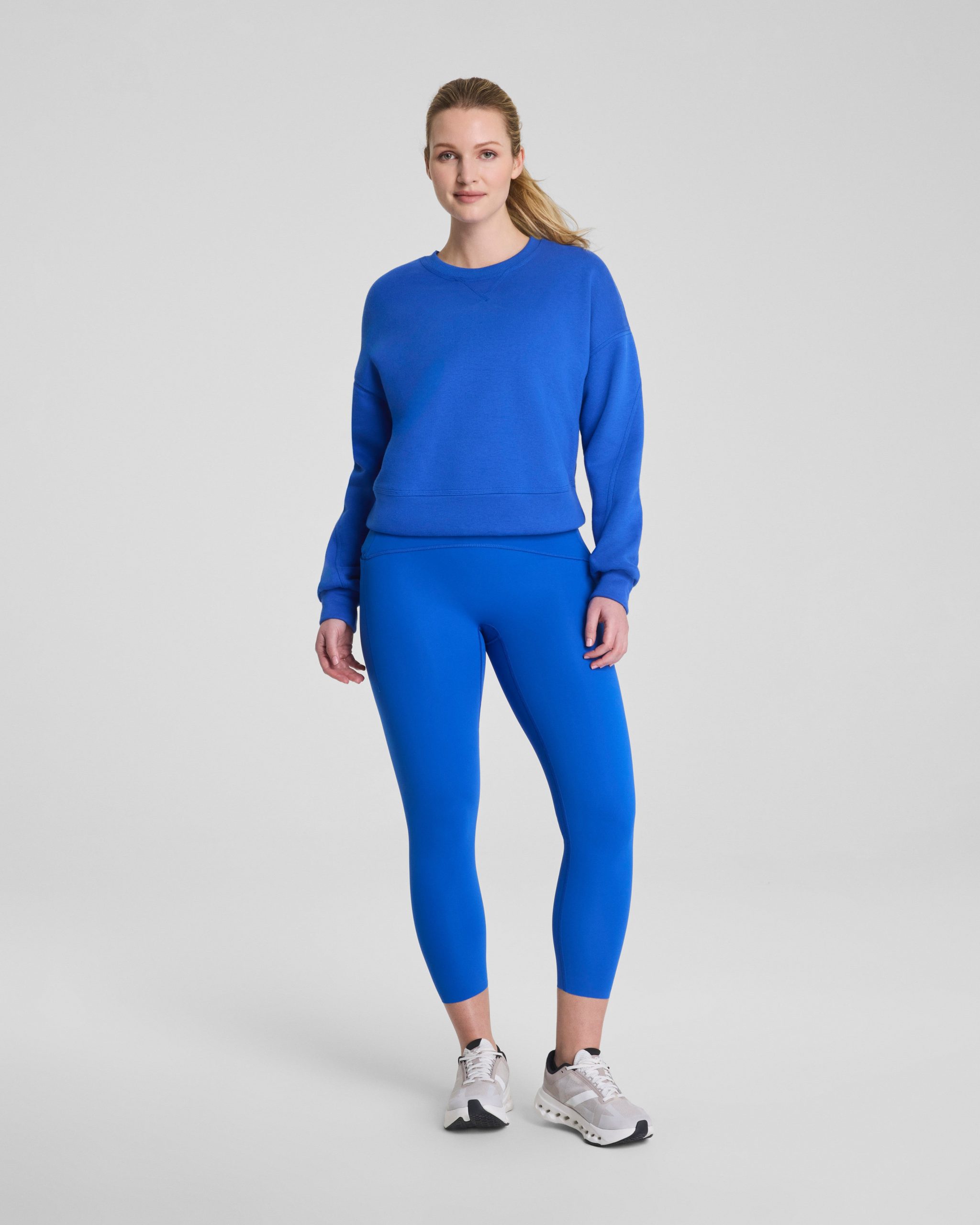 SPANX? BoostUp Cotton Fleece Crewneck | Current - Image 4