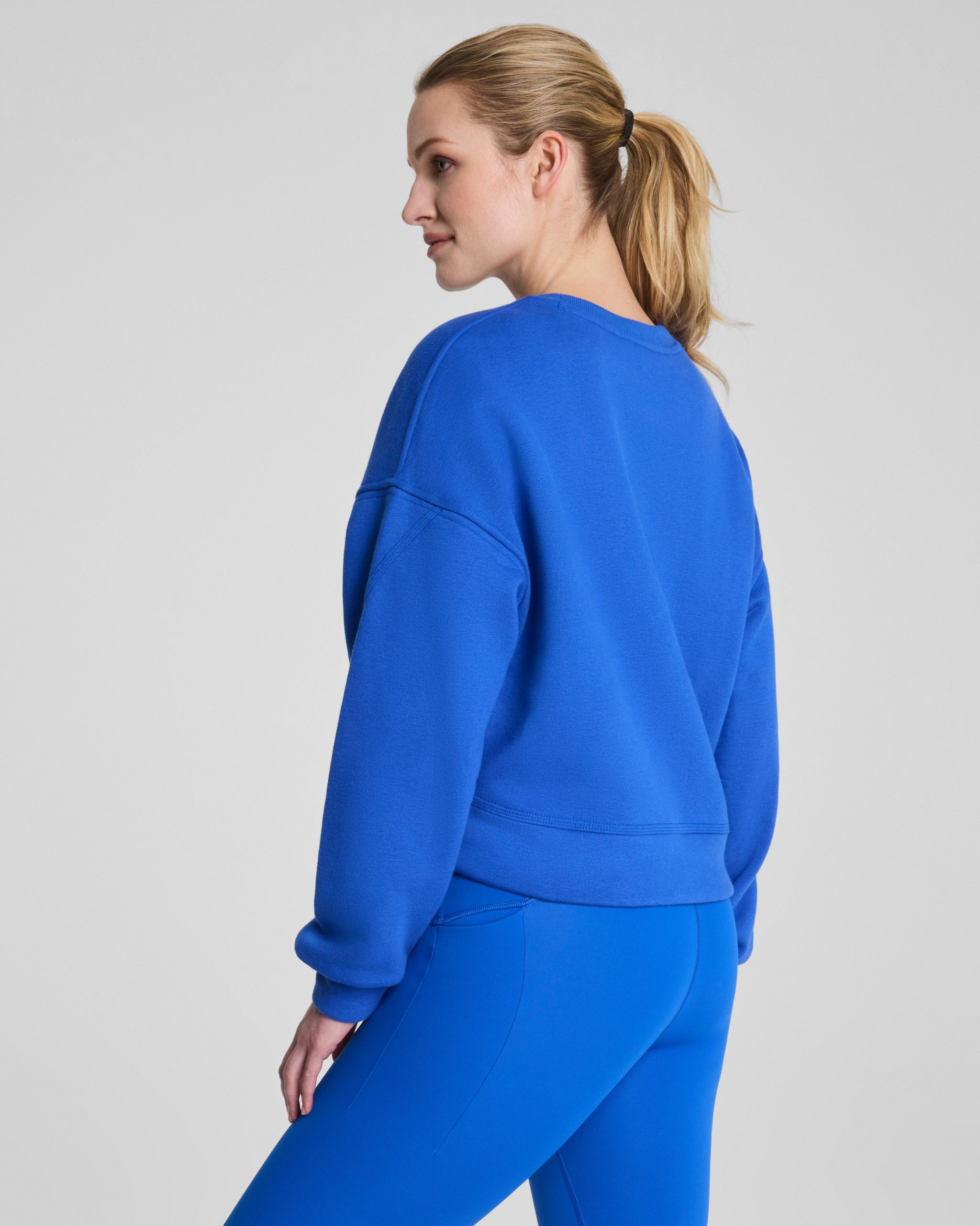 SPANX? BoostUp Cotton Fleece Crewneck | Current - Image 2