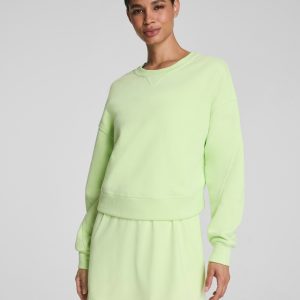 SPANX? BoostUp Cotton Fleece Crewneck