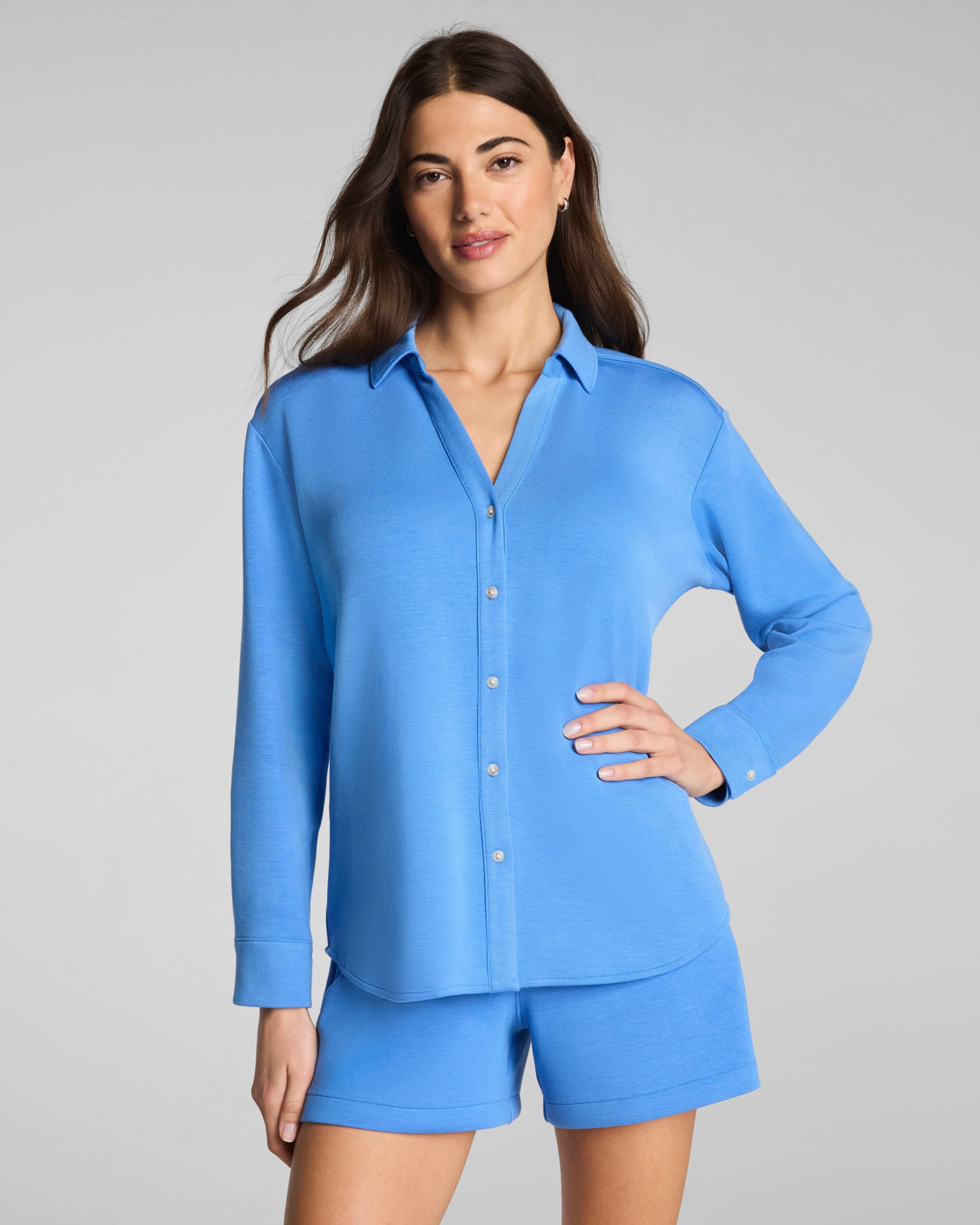 SPANX? AirEssentials? Oversized Button Down | Aster