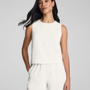 SPANX? CarryOn Crewneck Shell Tank | Ivory