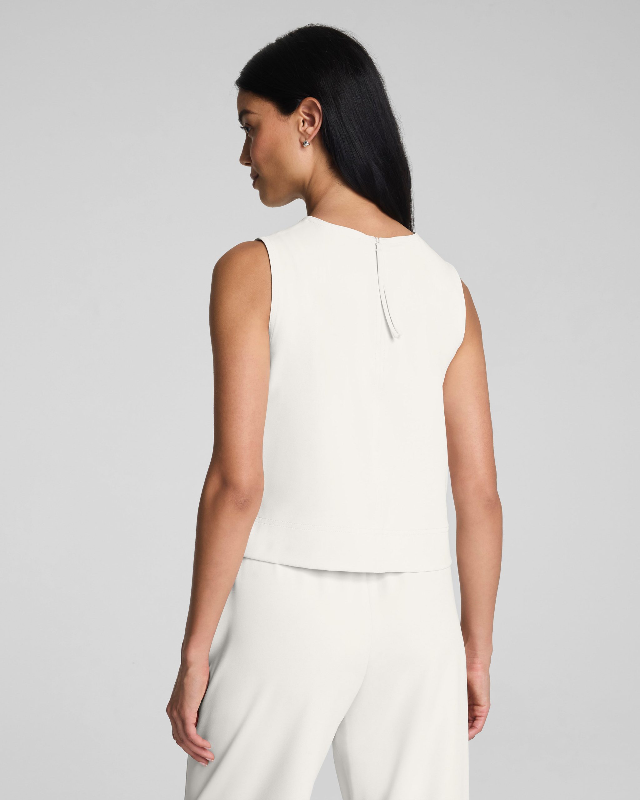 SPANX? CarryOn Crewneck Shell Tank | Ivory - Image 2