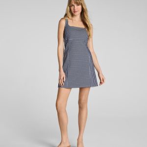 SPANX? Ponte Jacquard Square Neck Mini Dress