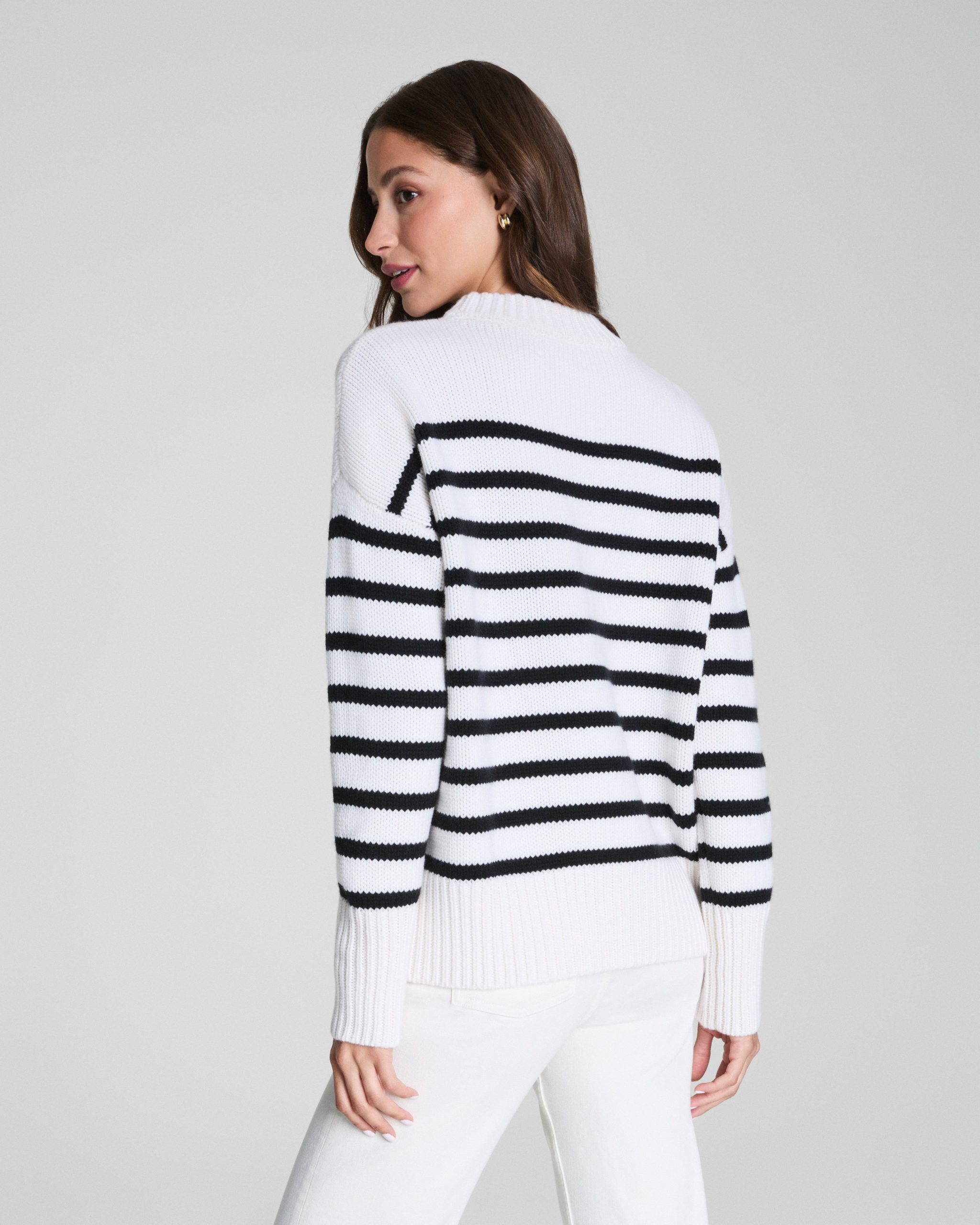 La Ligne Marin Sweater | Cream/Black - Image 2