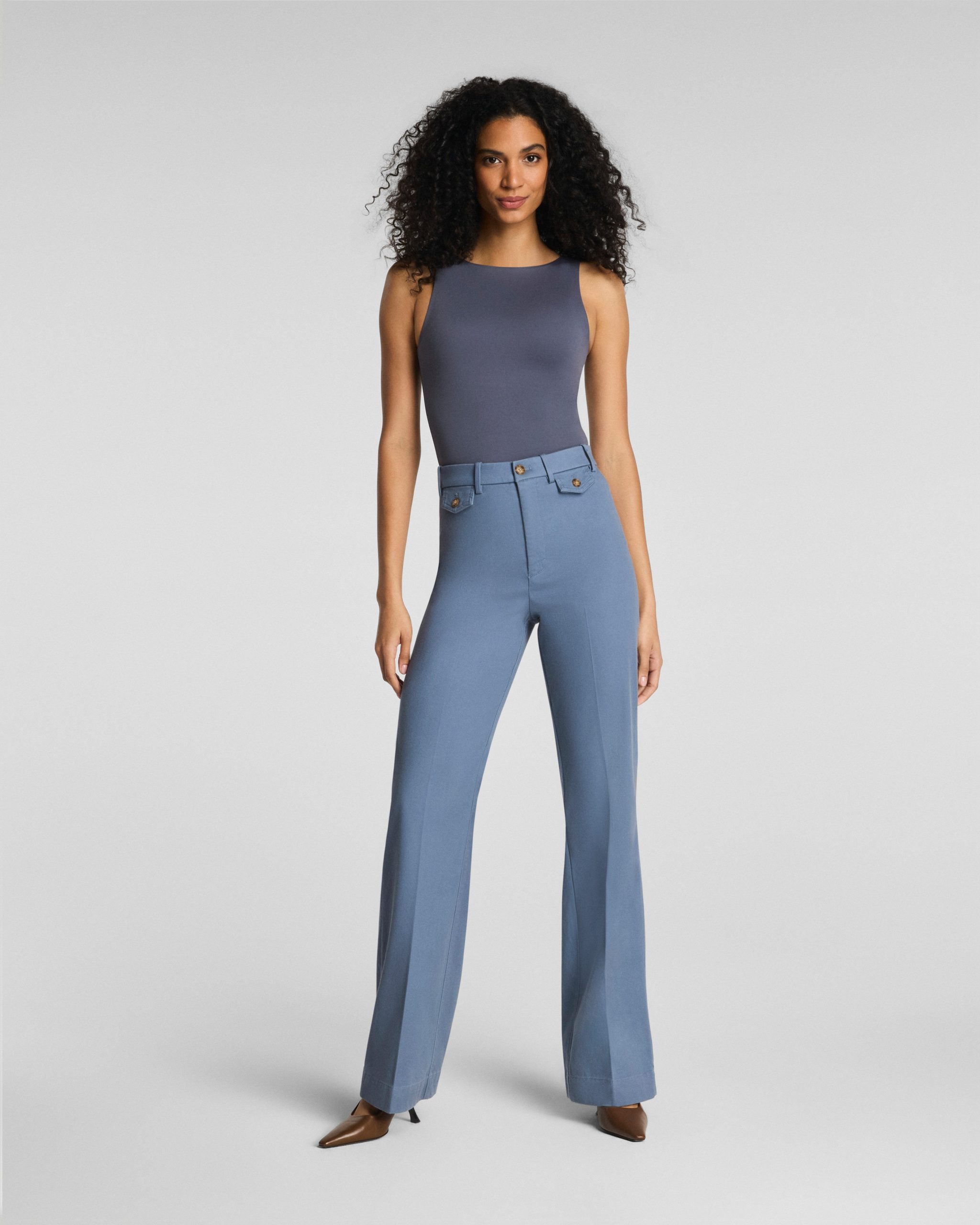 SPANXsupersmooth? Stretch Twill Easy Flare Pant - Image 5