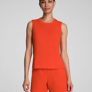 SPANX AirEssentials? Crewneck Tank | Sunset Coral