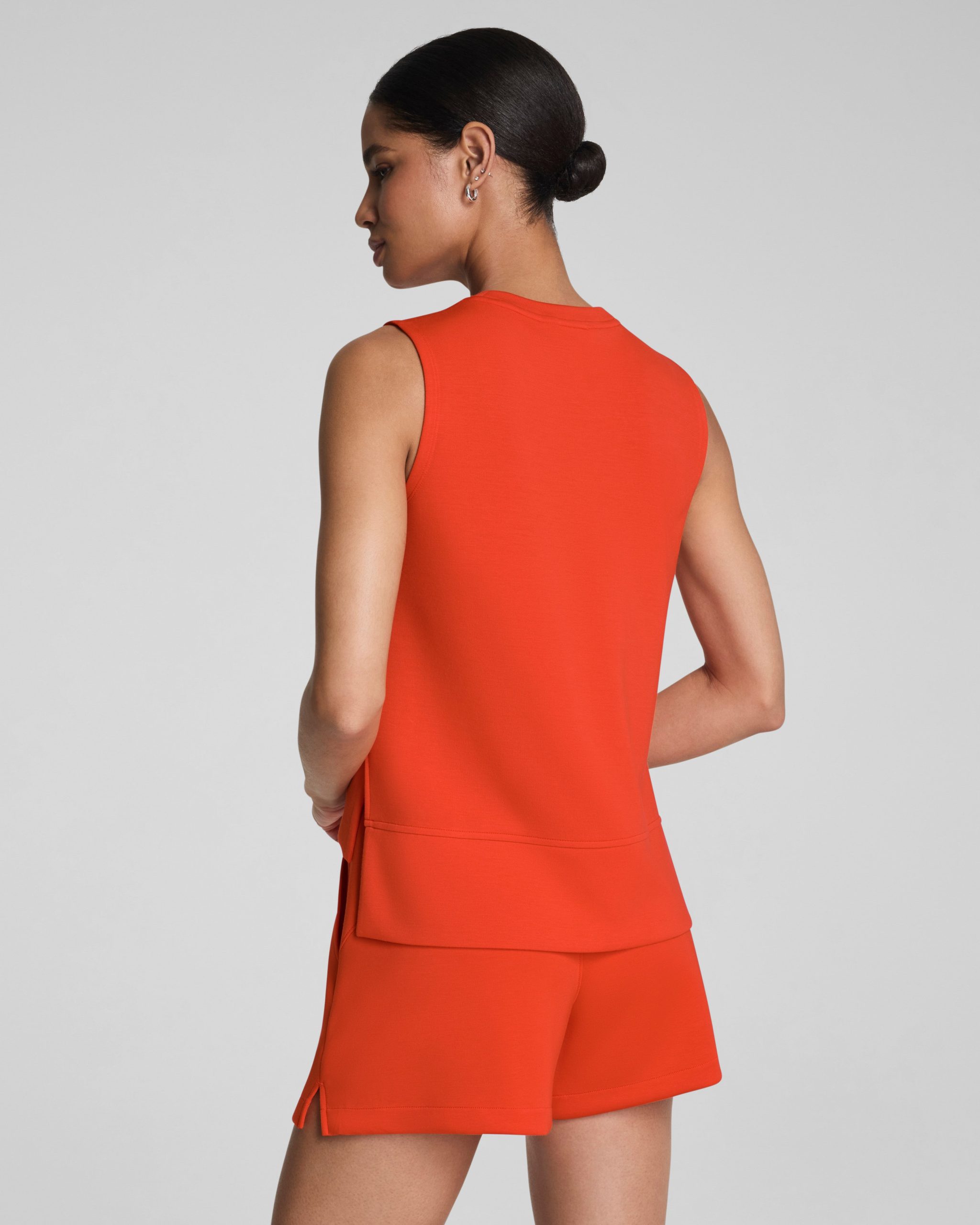 SPANX AirEssentials? Crewneck Tank | Sunset Coral - Image 2