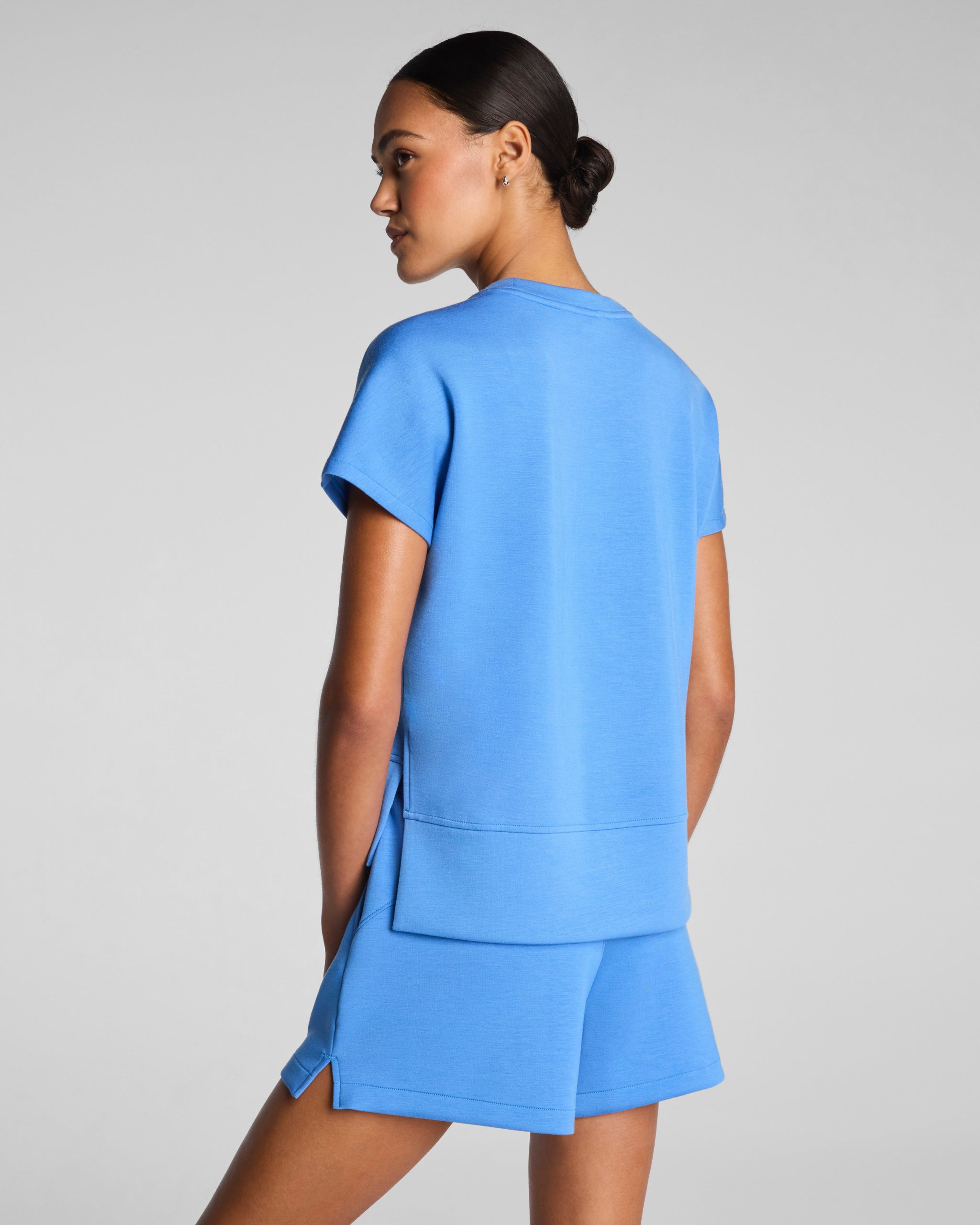 SPANX AirEssentials? Crewneck Tee | Aster - Image 2