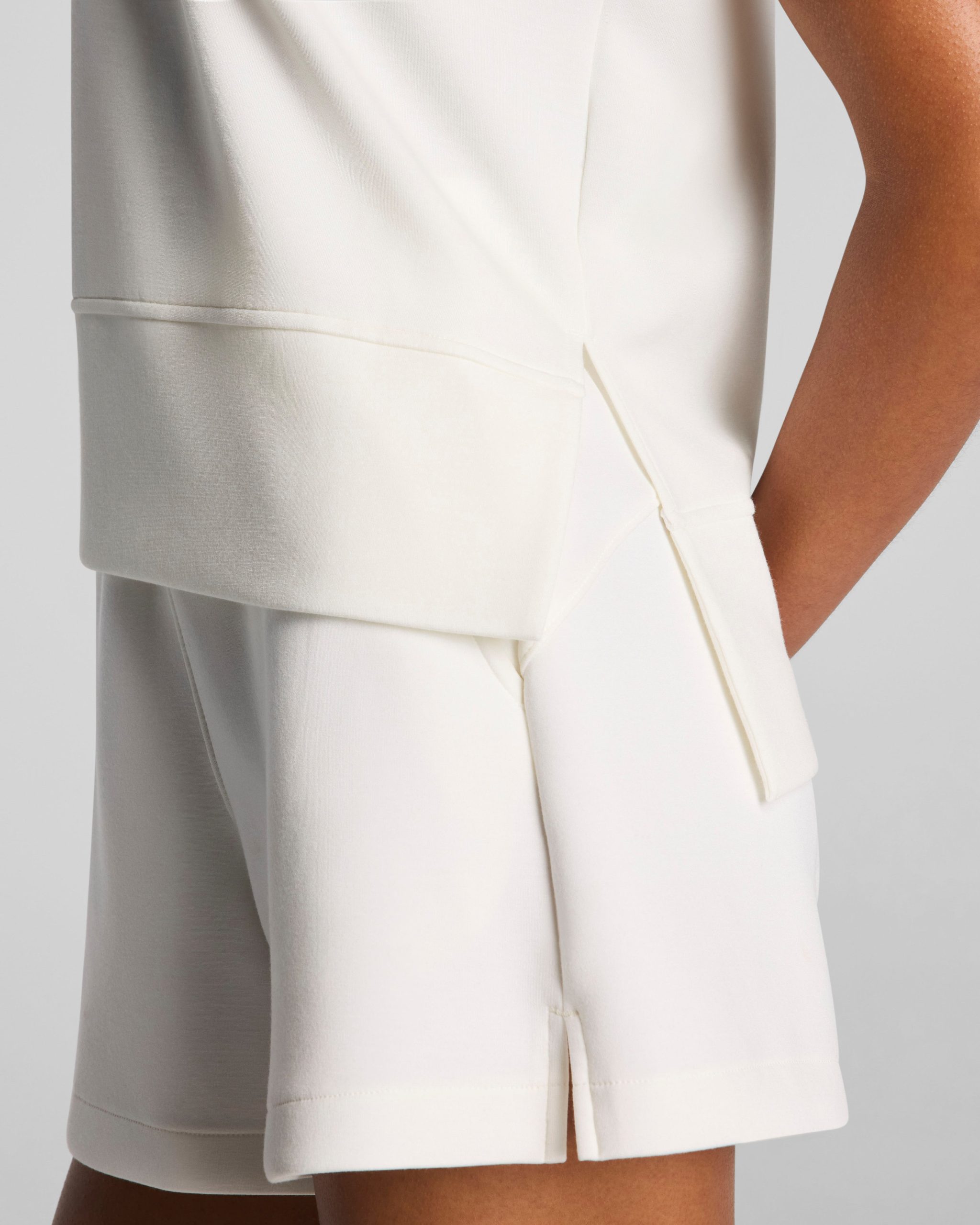 SPANX AirEssentials? Crewneck Tee | Powder - Image 3