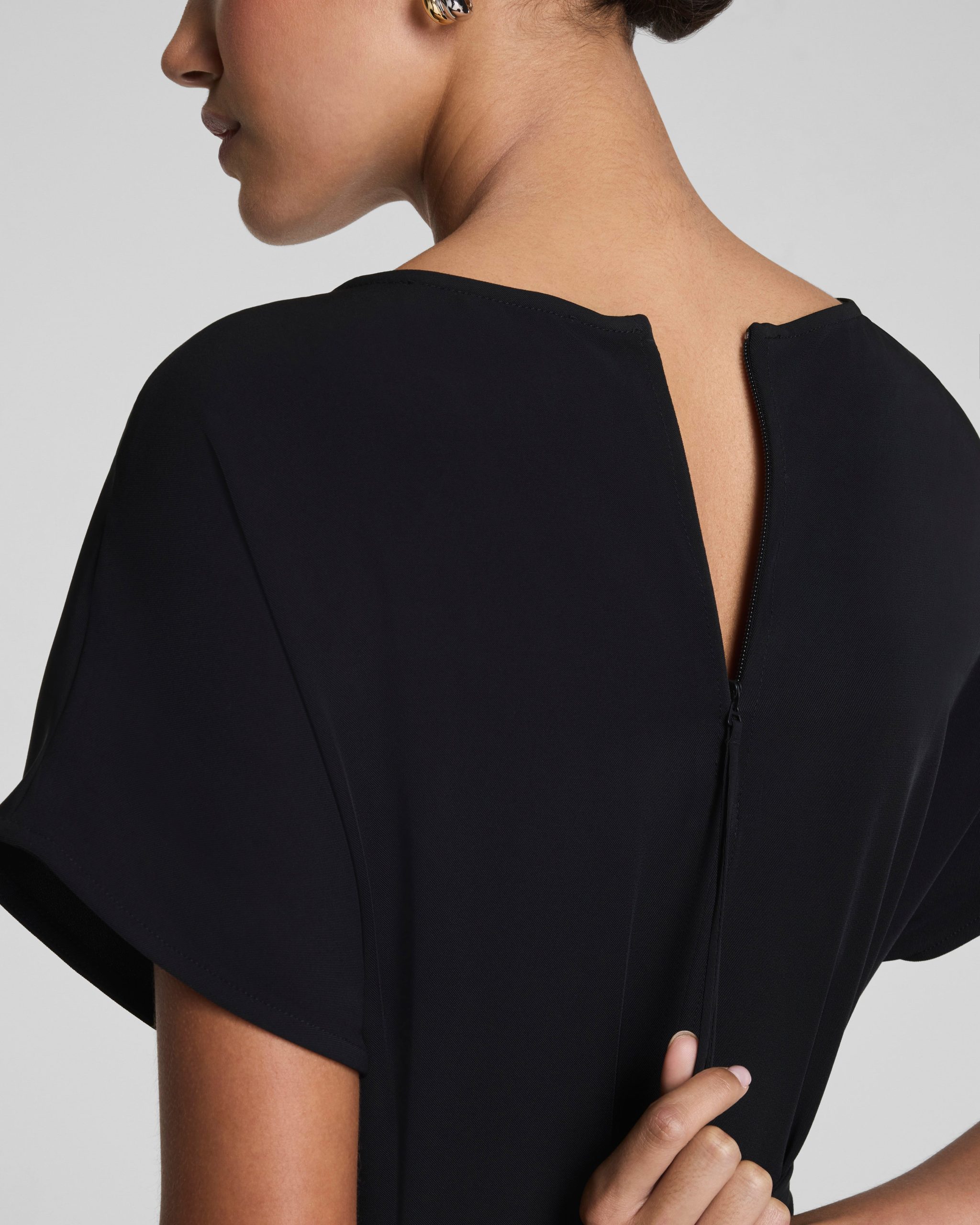 SPANX? CarryOn Belted Midi Dress | Classic Black - Image 4