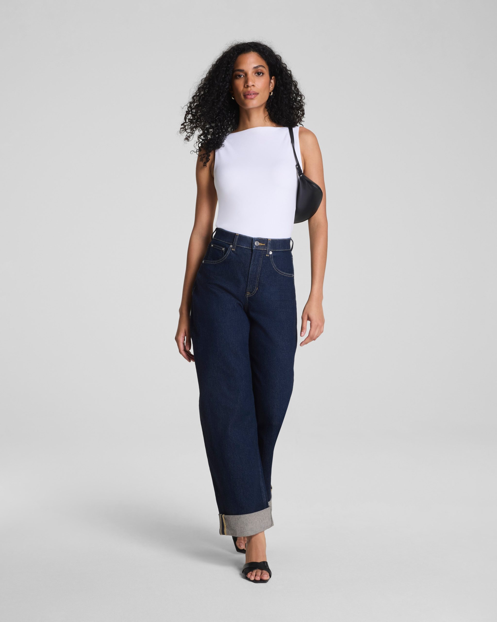 SPANXsmooth? Jersey High Neck Tank | Classic White - Image 4