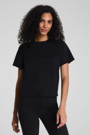 karla welch for SPANX? Everyday Tee | Classic Black