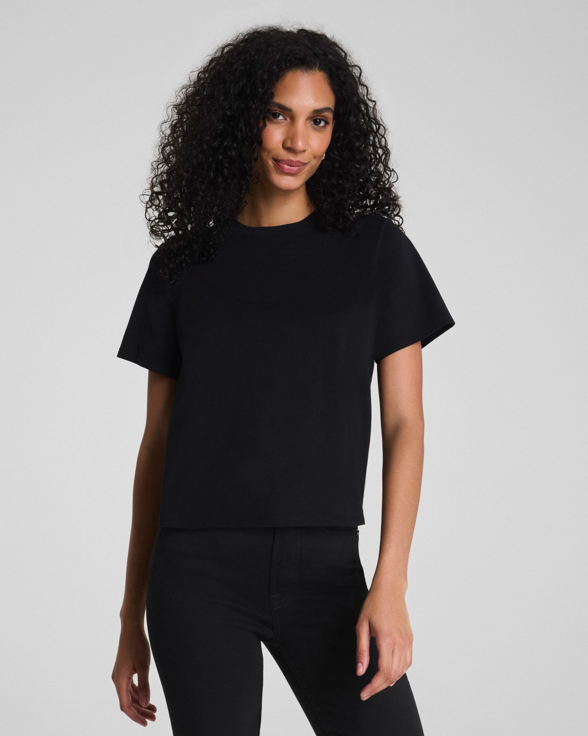 karla welch for SPANX? Everyday Tee | Classic Black