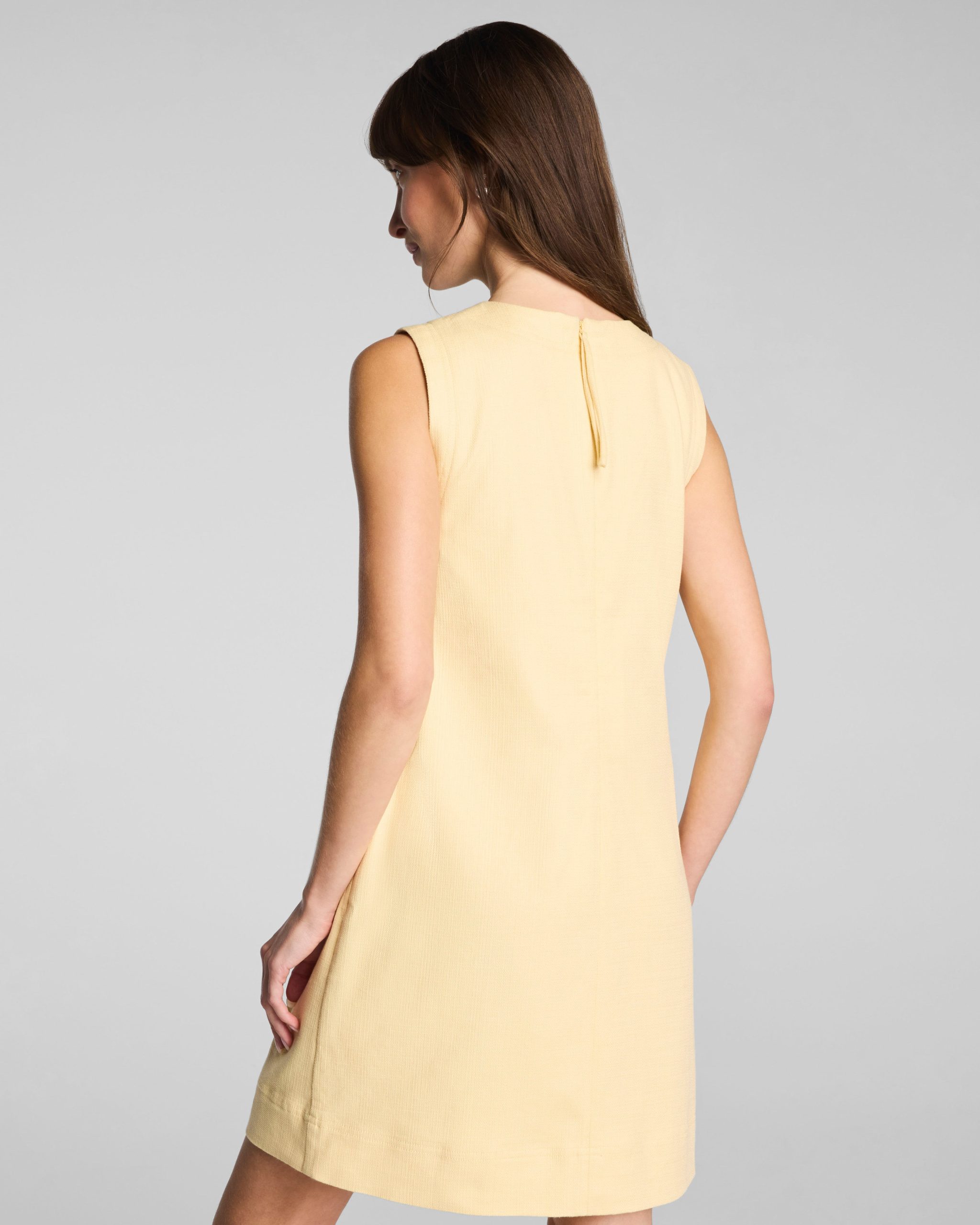 SPANX? EasyBreezy Cotton Linen Mini Dress | Sunbeam - Image 3