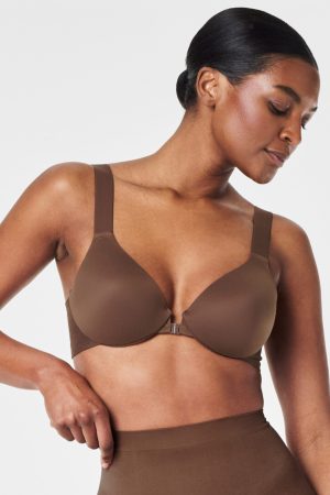 SPANXsmooth?  Bra-llelujah!? Lightly Lined Full Coverage Bra | Chestnut Brown