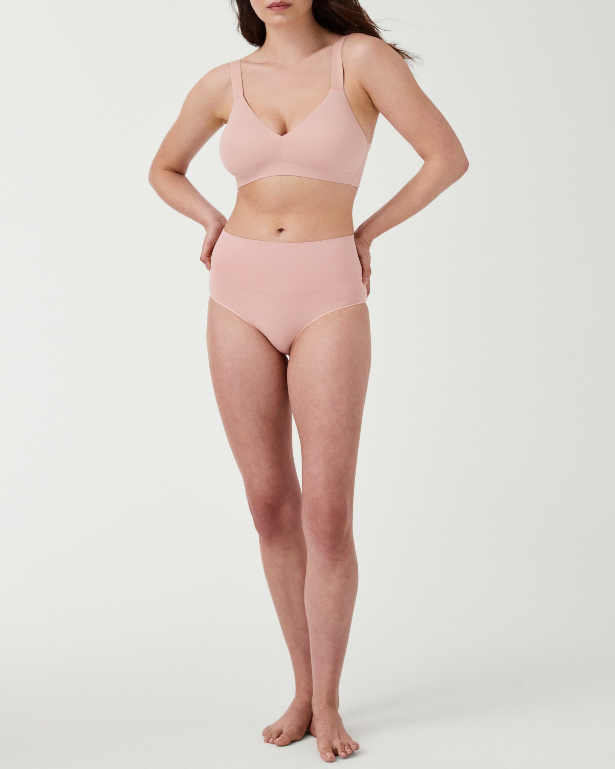 SPANXsmooth?  Bra-llelujah!? Lightly Lined Bralette | Vintage Rose - Image 4