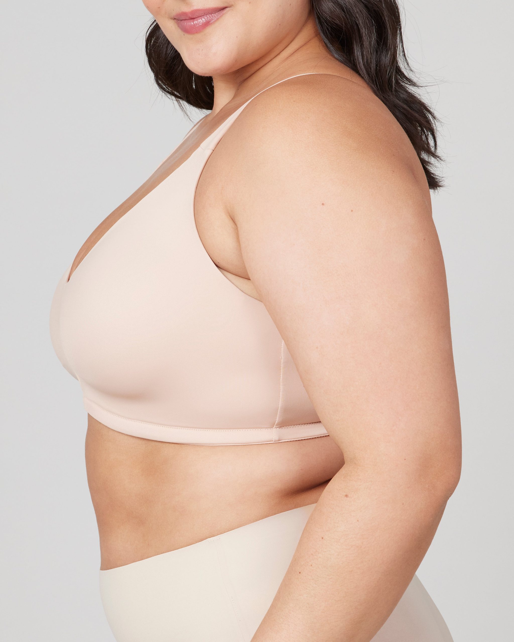 SPANX? Low Profile Wireless Minimizer Bra | Champagne Beige - Image 3