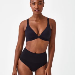 SPANXsmooth?  Bra-llelujah!? Adjustable Plunge Wireless Lift Bra | Very Black