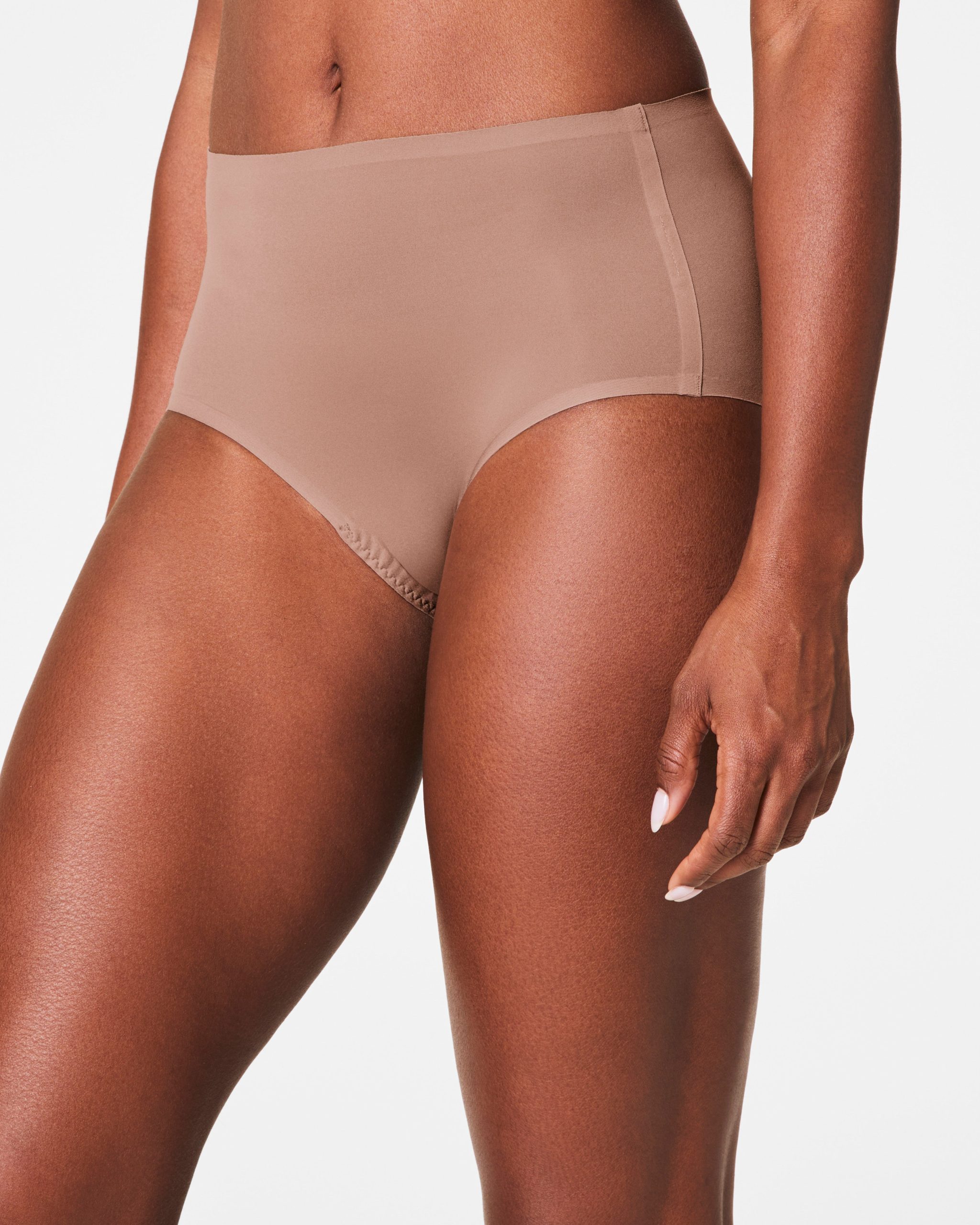 SPANXsmooth? Fit-To-You Brief 3-Pack Box | Cafe Au Lait/Iconic Leopard/Very Black - Image 2