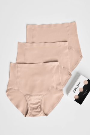 SPANXsmooth? Fit-To-You Brief 3-Pack Box | Naked 2.0