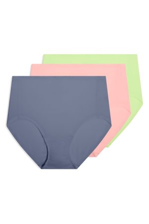 SPANXsmooth? Fit-To-You Brief 3-Pack Box | Rain/Begonia/Zest