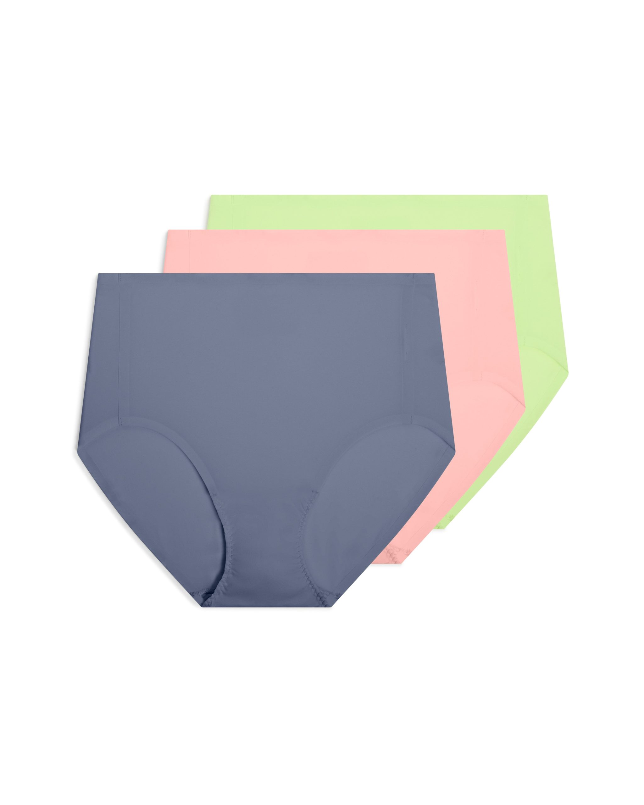 SPANXsmooth? Fit-To-You Brief 3-Pack Box | Rain/Begonia/Zest