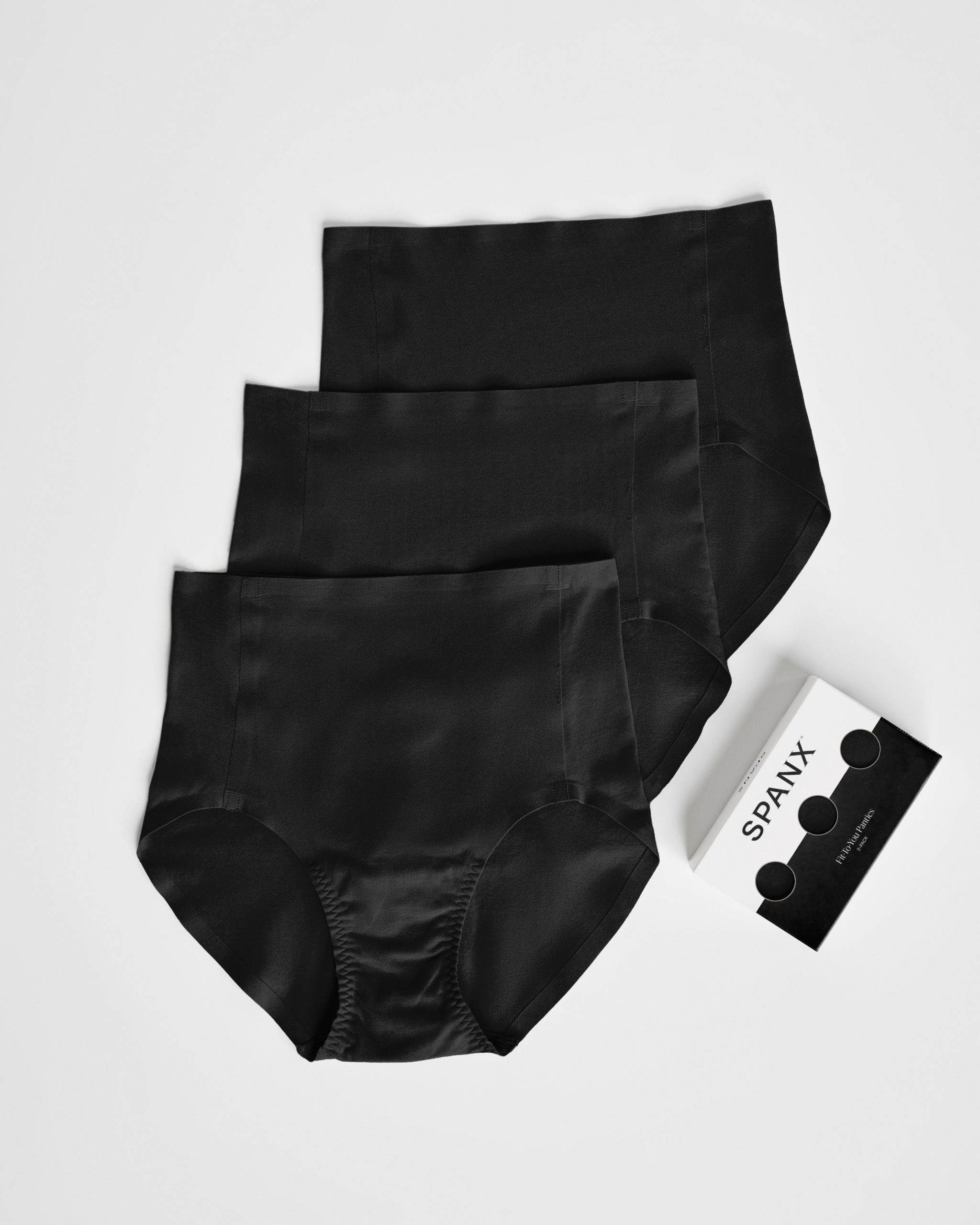 SPANXsmooth? Fit-To-You Brief 3-Pack Box | Very Black