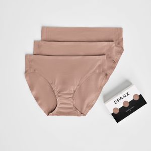 SPANXsmooth?  Fit-To-You Bikini 3-Pack Box | Cafe Au Lait