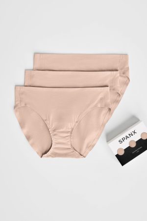 SPANXsmooth? Fit-To-You Bikini 3-Pack Box | Naked 2.0
