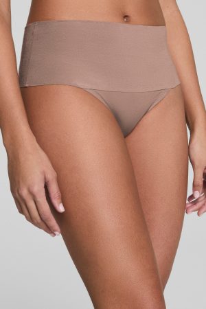 SPANXsupersmooth? Undie-tectable? Supima? Cotton Thong | Cafe Au Lait