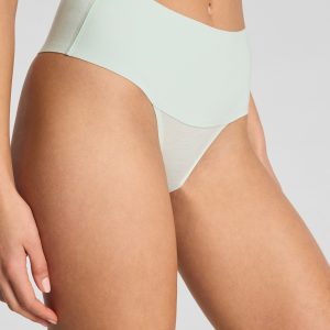 SPANXsupersmooth?  Undie-tectable? Supima? Cotton Thong | Sea Glass