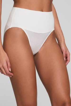 SPANXsupersmooth? Undie-tectable? Supima? Cotton Hi-Leg Brief | Powder