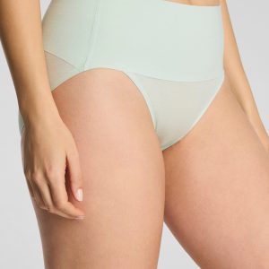 SPANXsupersmooth?  Undie-tectable? Supima? Cotton Hi-Leg Brief | Sea Glass