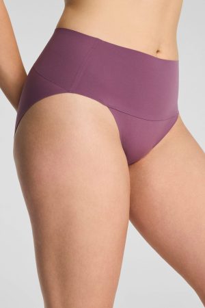 SPANXsupersmooth? Undie-tectable? Hi-Leg Brief | Prune