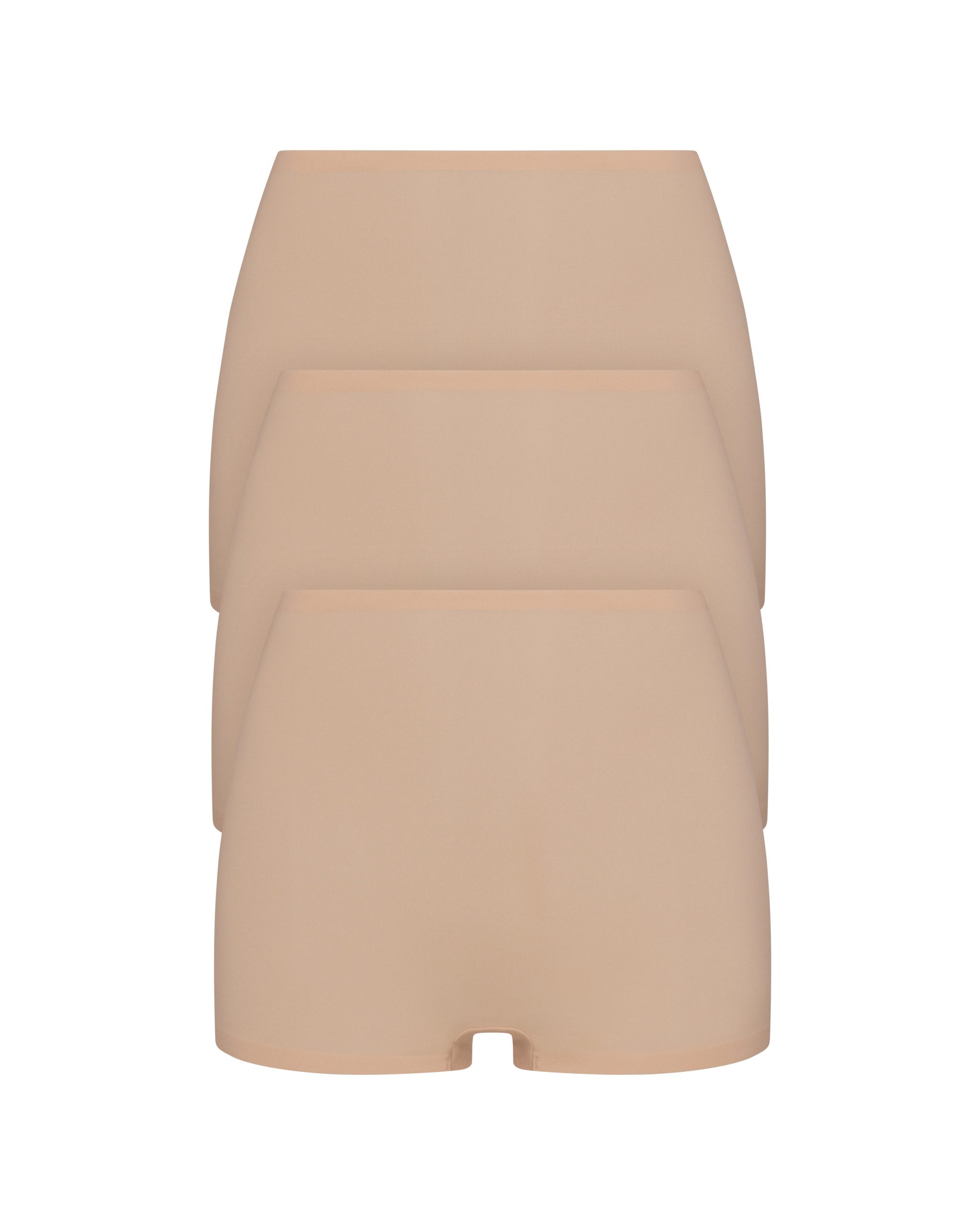 SPANXsmooth? Fit-To-You Boyshort 3-Pack Box | Toasted Oatmeal