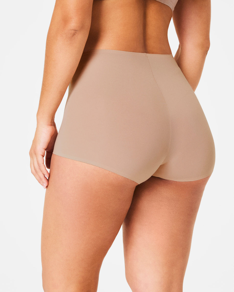 SPANXsmooth? Fit-To-You Boyshort 3-Pack Box | Toasted Oatmeal - Image 3