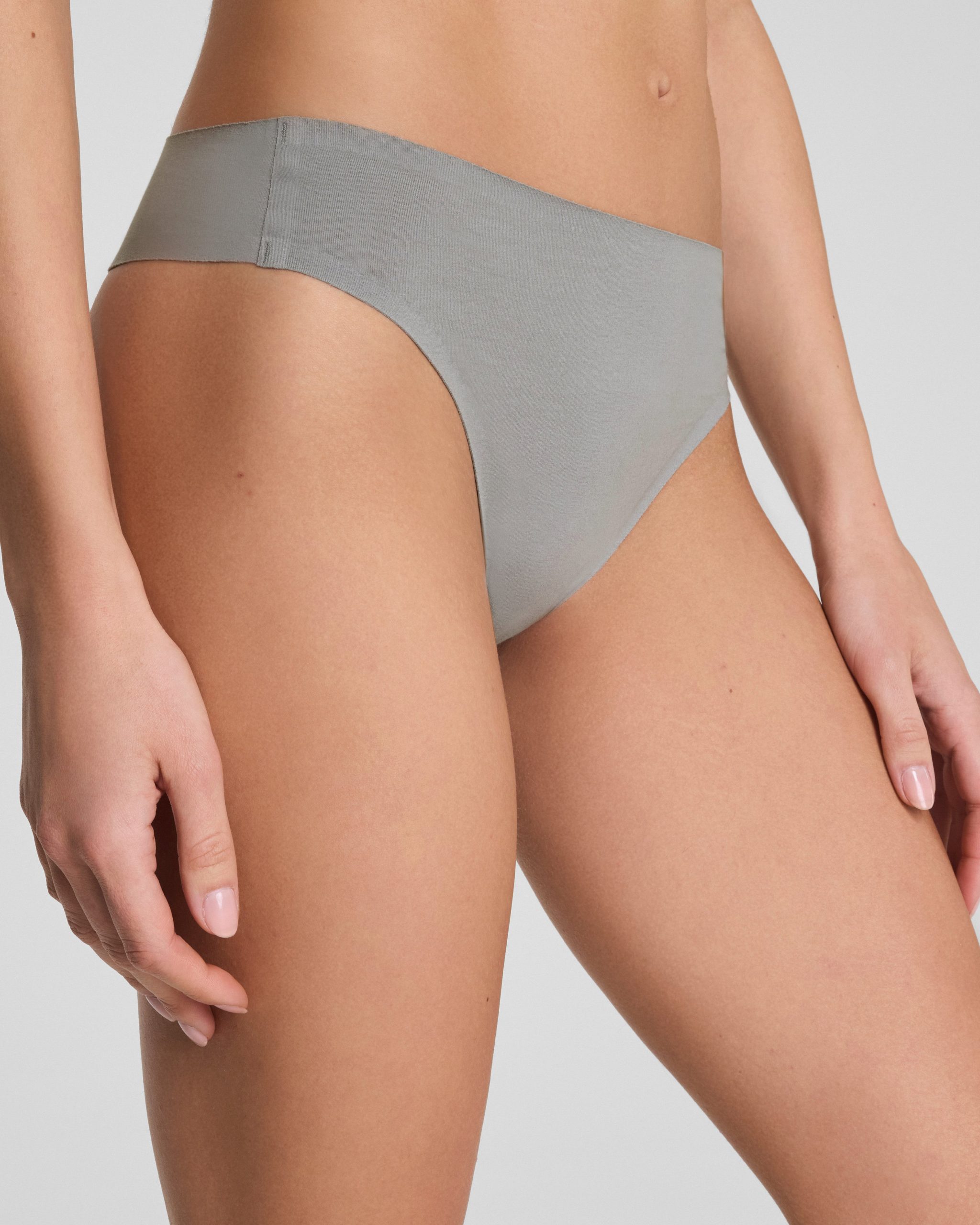 SPANXsmooth? Fit-To-You Supima? Cotton Thong 3-Pack Box | Aster/Rosebud/Basalt - Image 5
