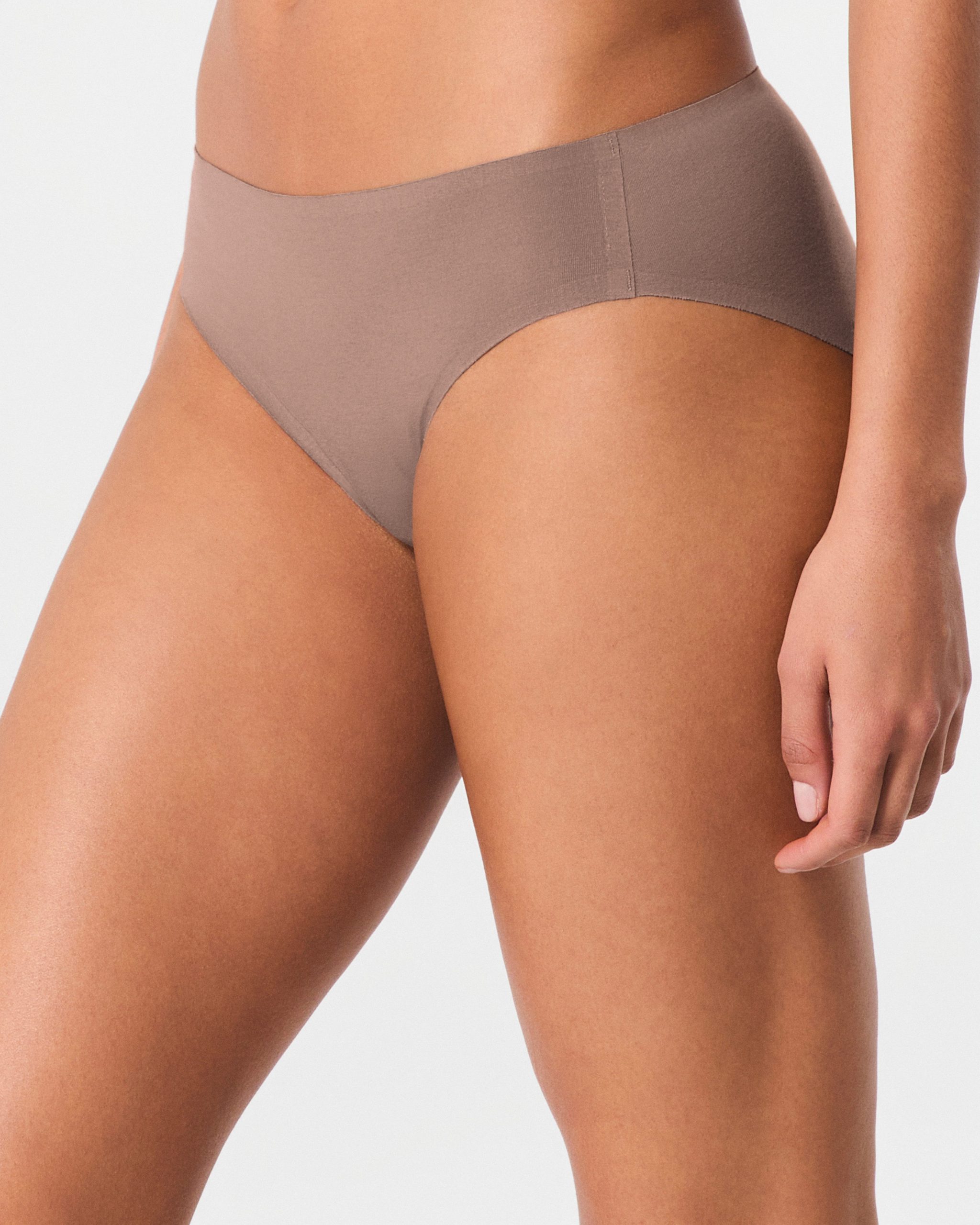 SPANXsmooth? Fit-To-You Supima? Cotton Bikini 3-Pack | Cafe Au Lait - Image 2