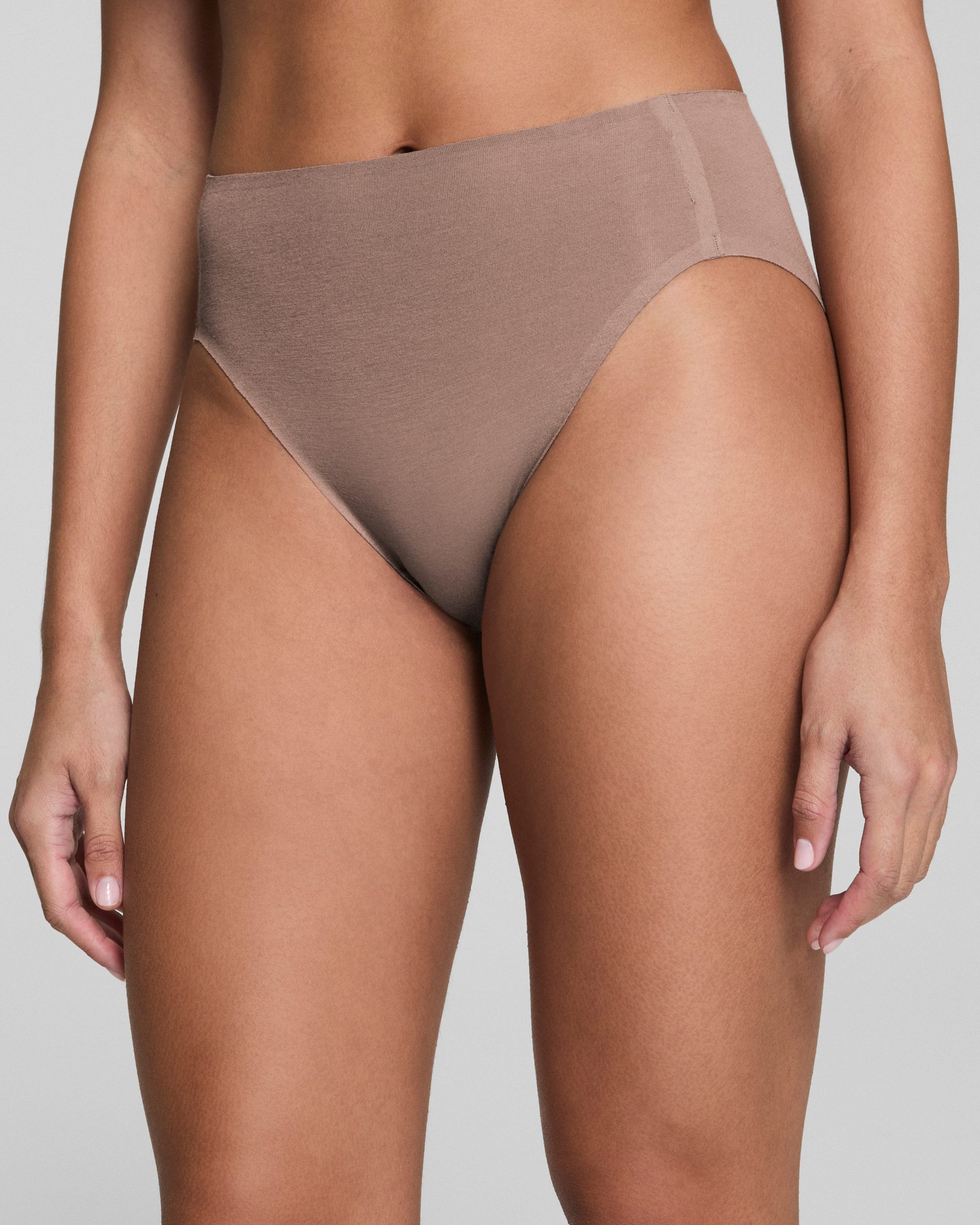 SPANXsmooth? Fit-To-You Supima? Cotton Brief 3-Pack | Cafe Au Lait - Image 2